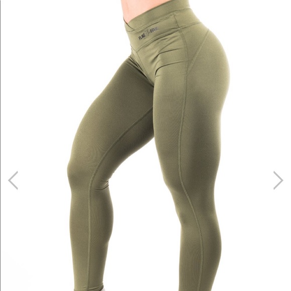 flag nor fail Pants - Flag nor fail olive leggings med retired